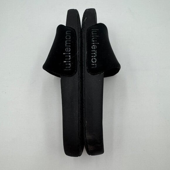 Lululemon Restfeel Womens Size 5 Black Slide Sandals - Picture 5 of 8